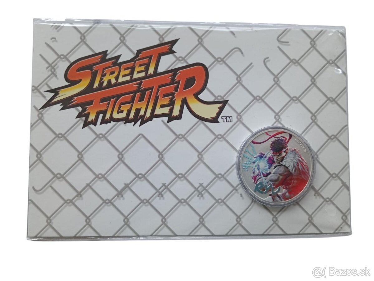 Stříbrná mince 1 OZ Street Fighter 2022