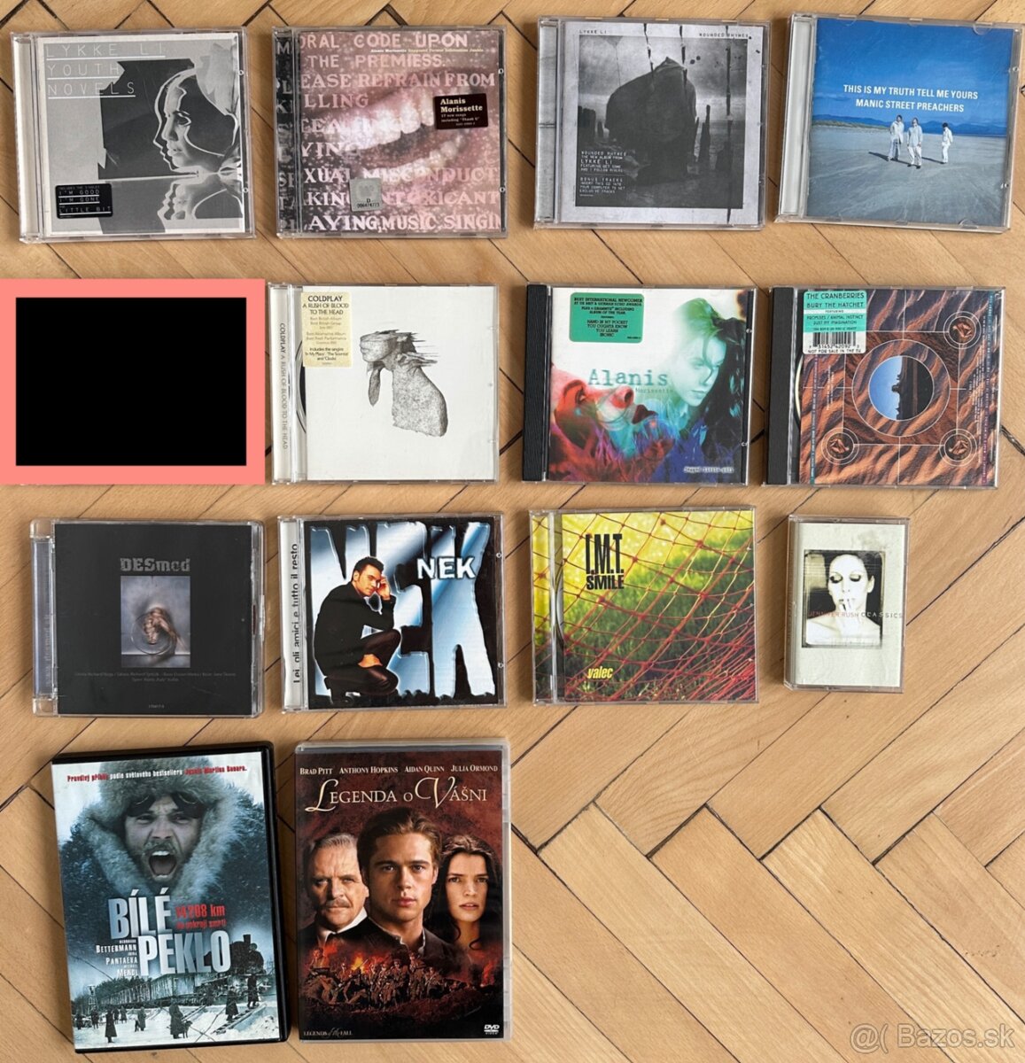 CD hudobne a DVD filmy