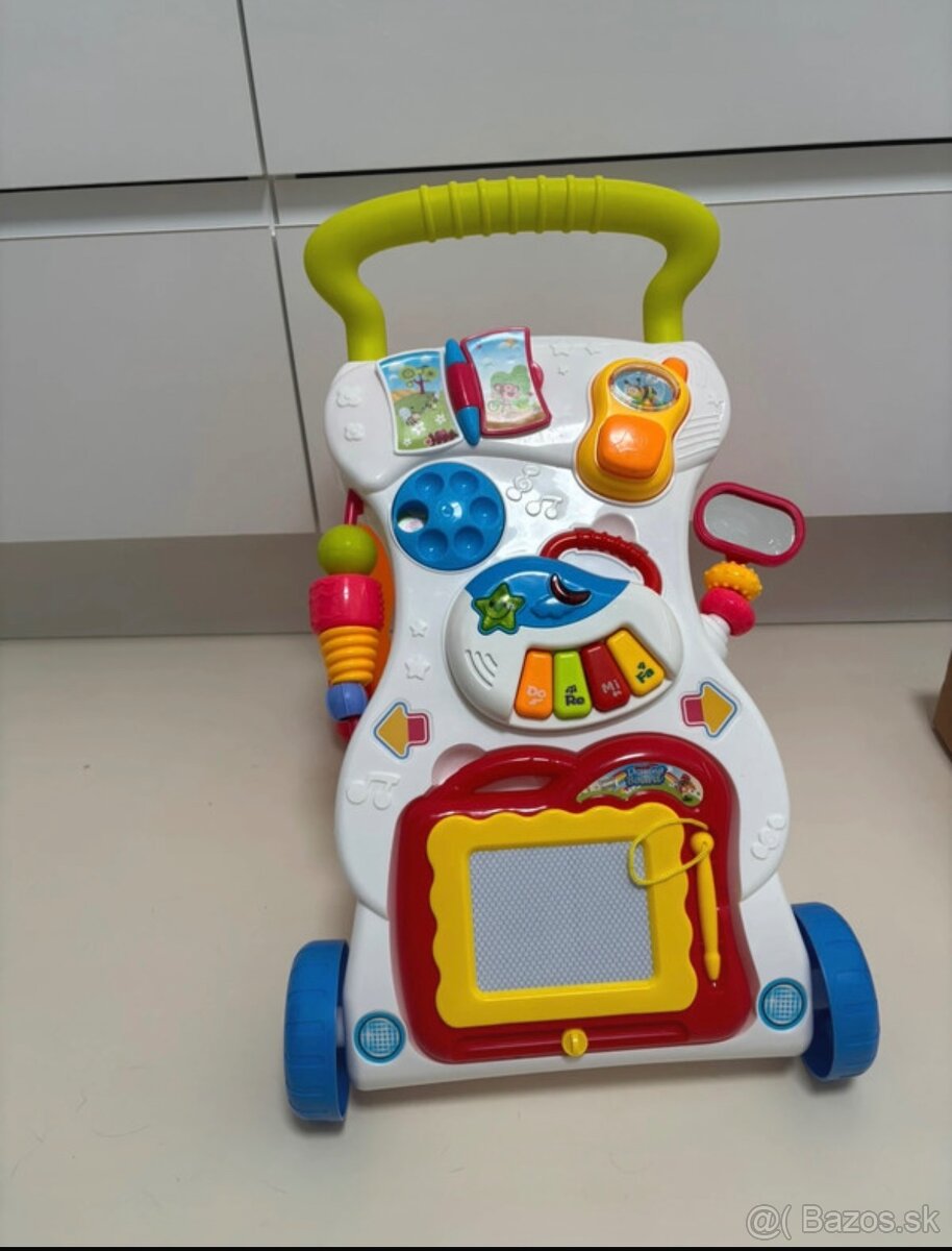 Baby Mix Detské hrajúce edukačné chodítko