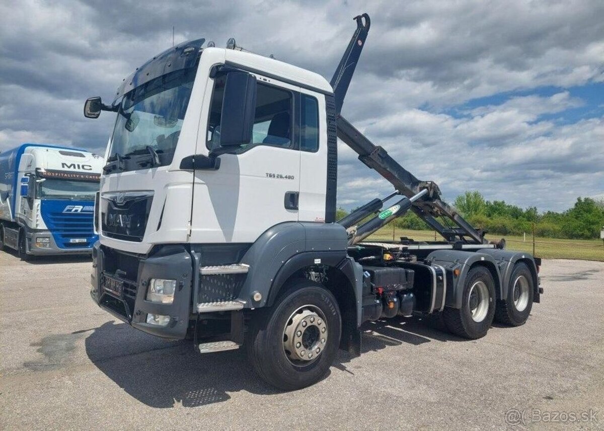 MAN TGS 26.480 6x4 BL nafta 353 kw