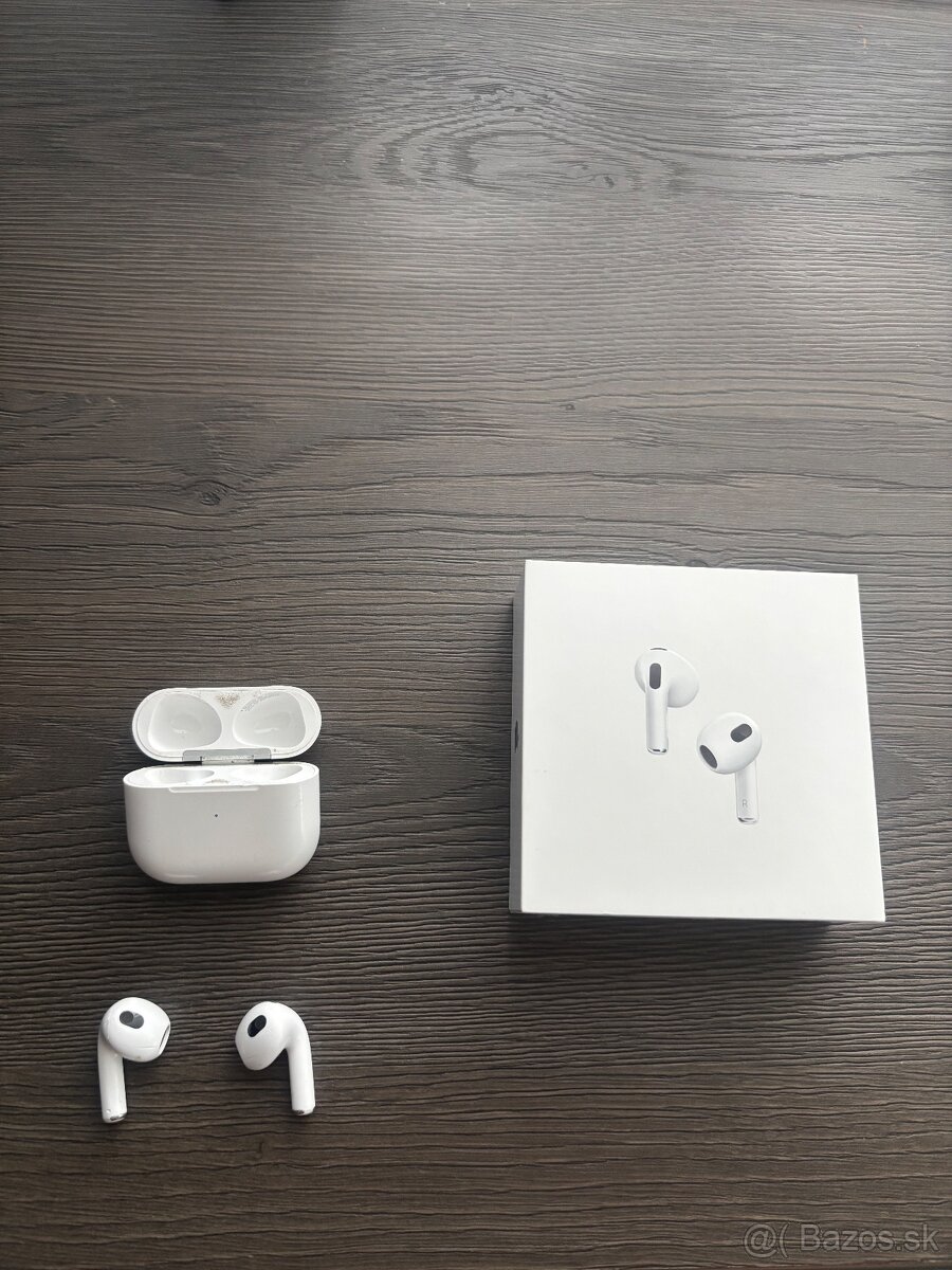 Originál apple AirPods 3.genrácie