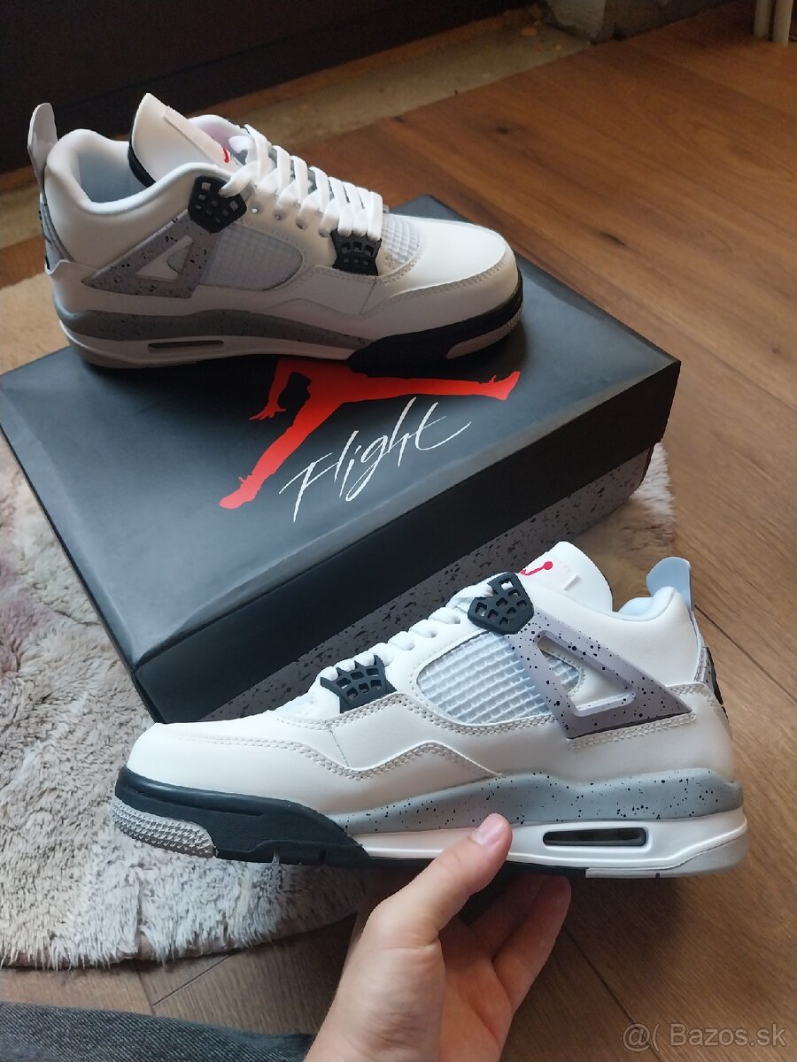 Jordan 4 Retro White Cement