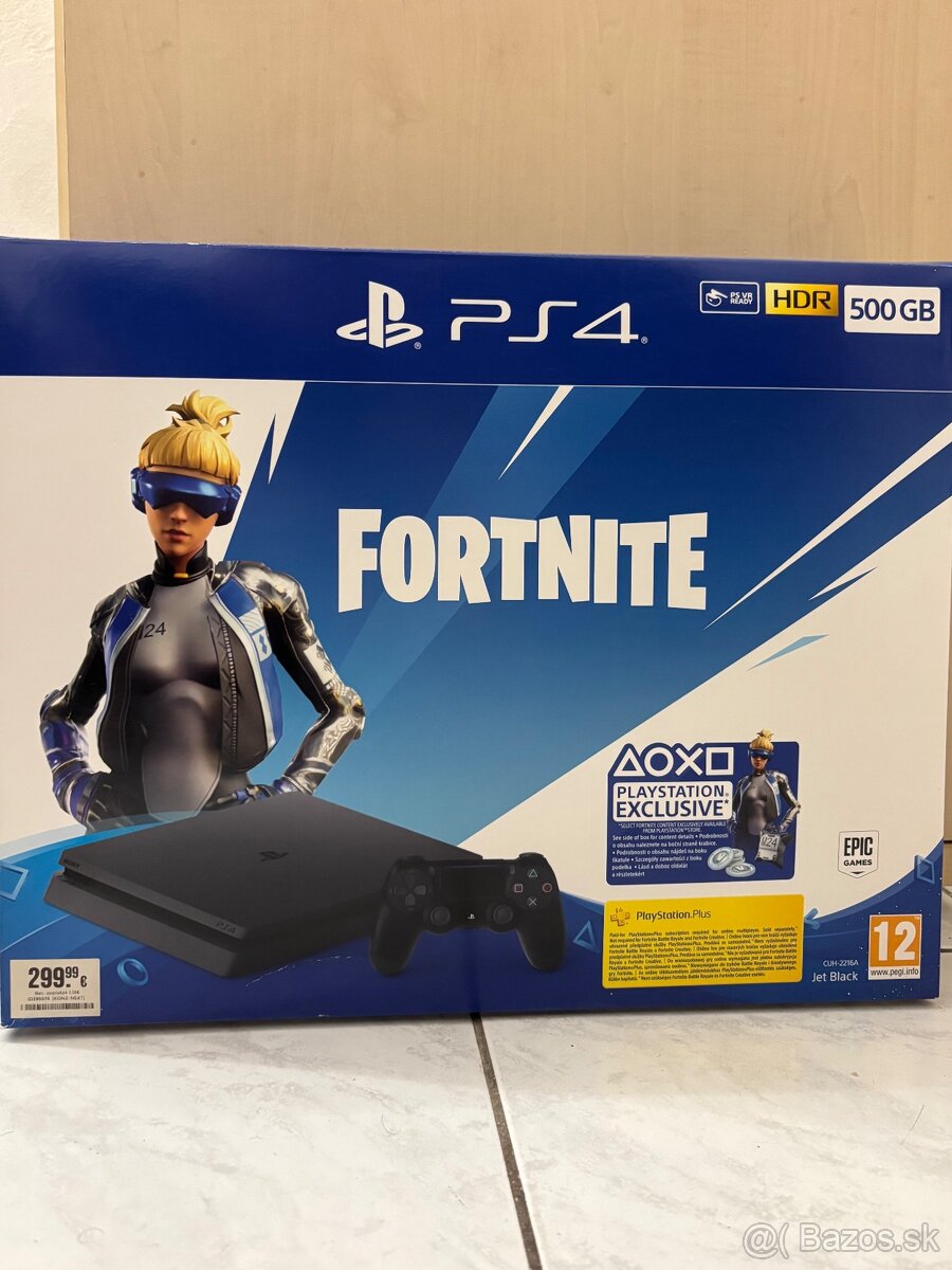 Predám zachovalé ps4 slim 500GB