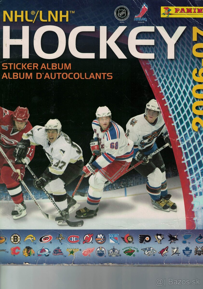 Album - PANINI - hokejisti + autogram Jaromír Jágr