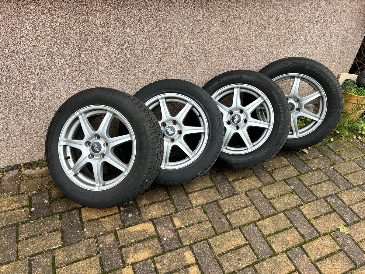 Zimná sada 205/55 R16, 5x108