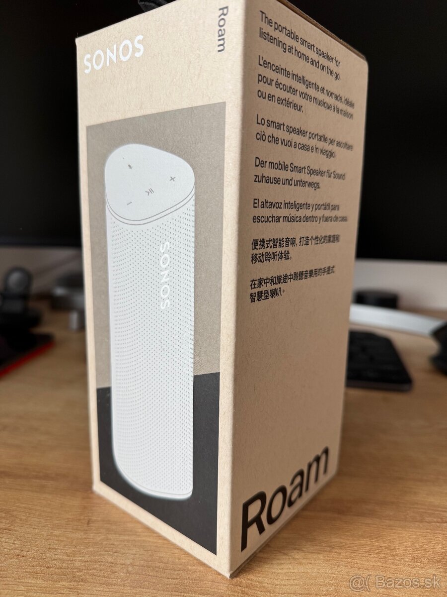 Sonos Roam – prenosný smart reproduktor (100% stav) v záruke