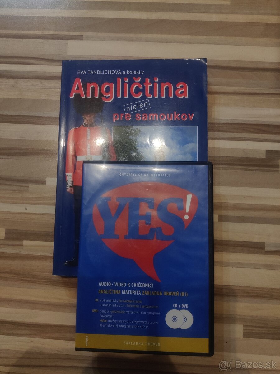 2x Angličtina – nové jazykové kurzy s CD/DVD