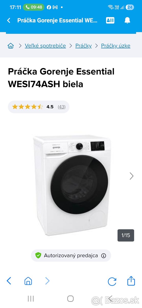 Predam pracku v zaruke