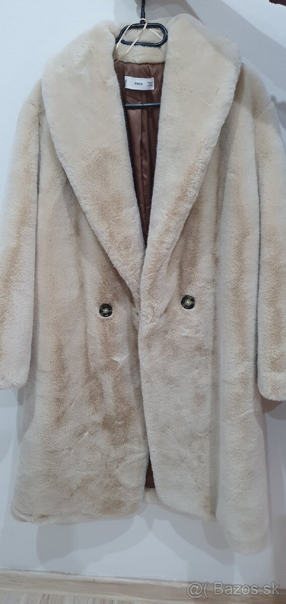 Mango CHILLY kožúšok – veľkosť M, ako nový