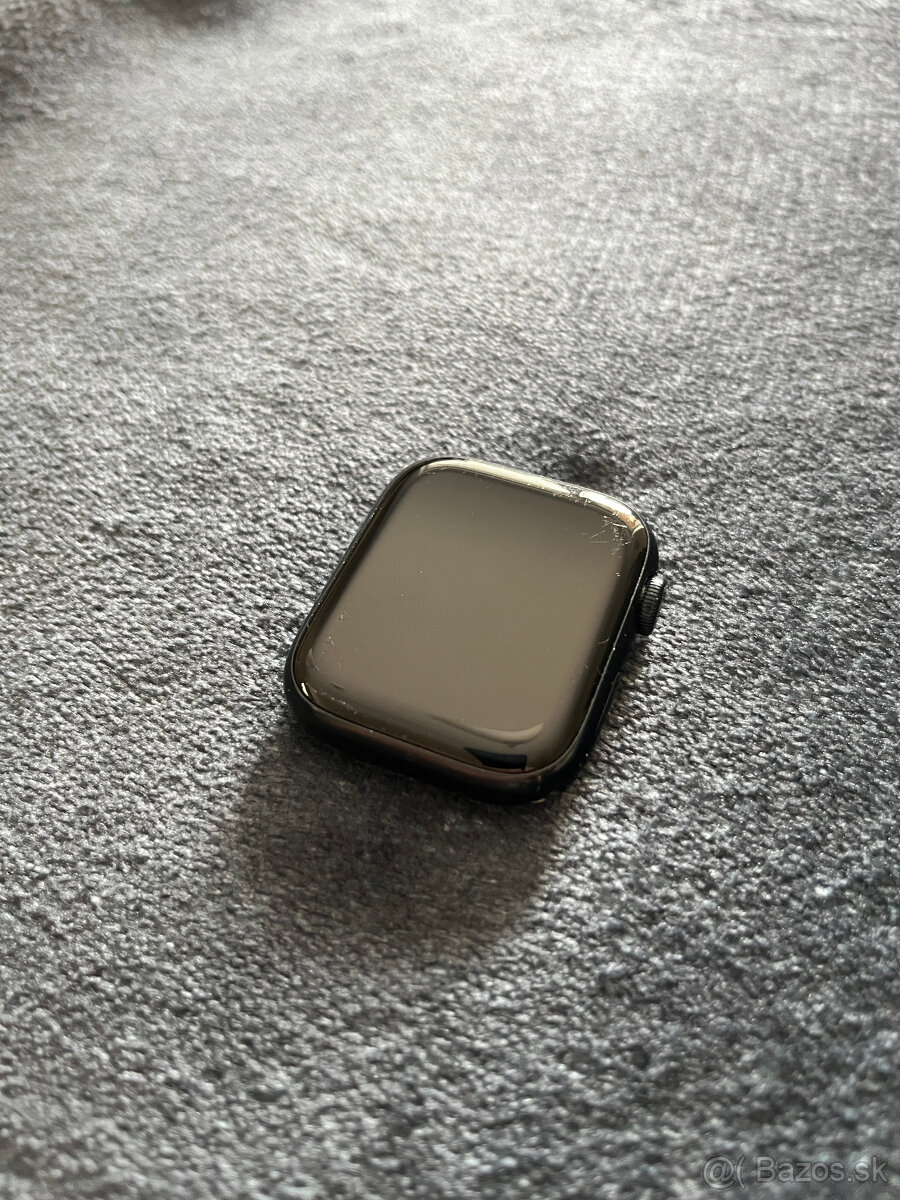 Apple watch 7 45mm polnočno sivý hliník