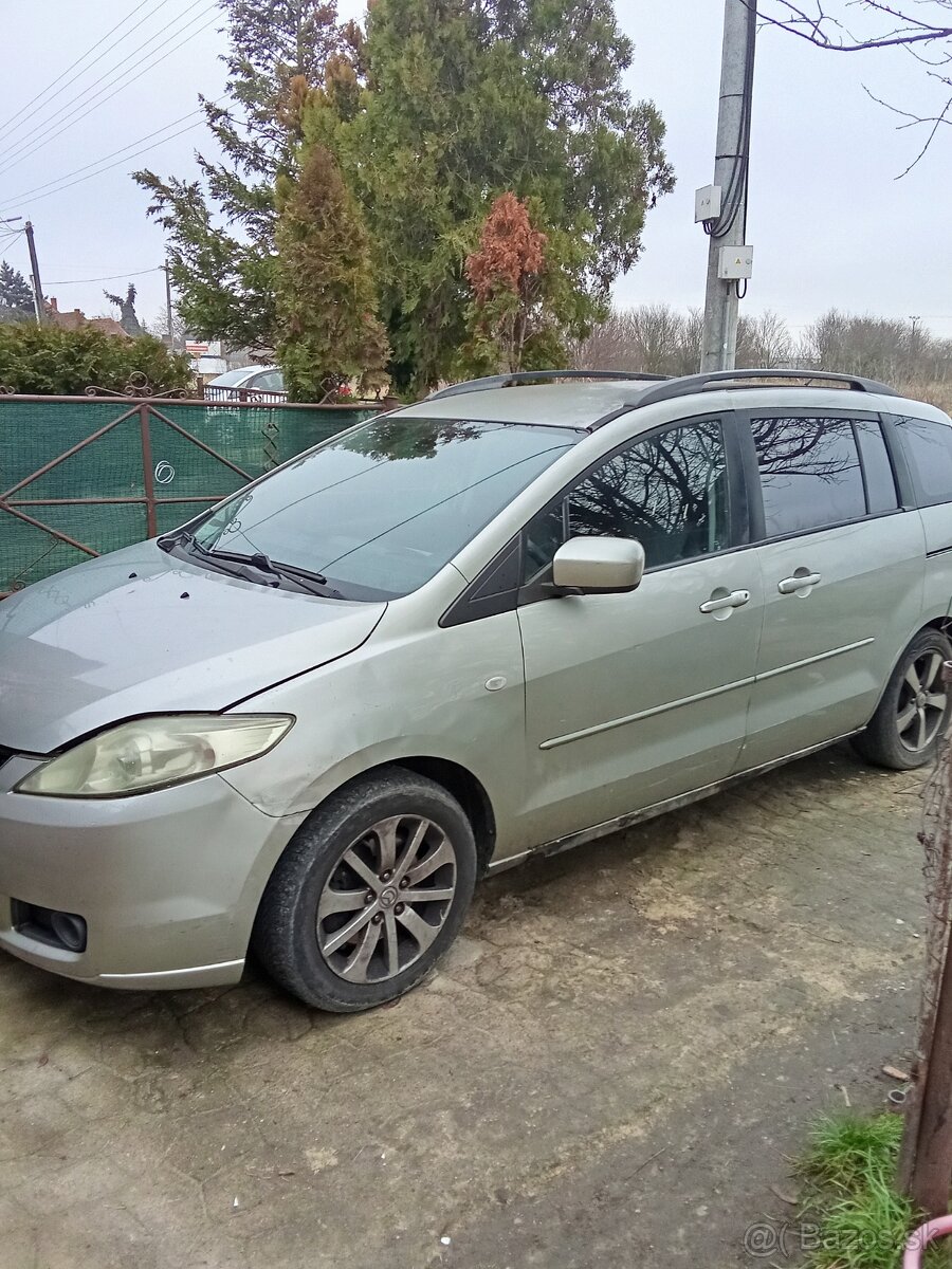 Mazda 5 2006 náhradné diele alebo v celku