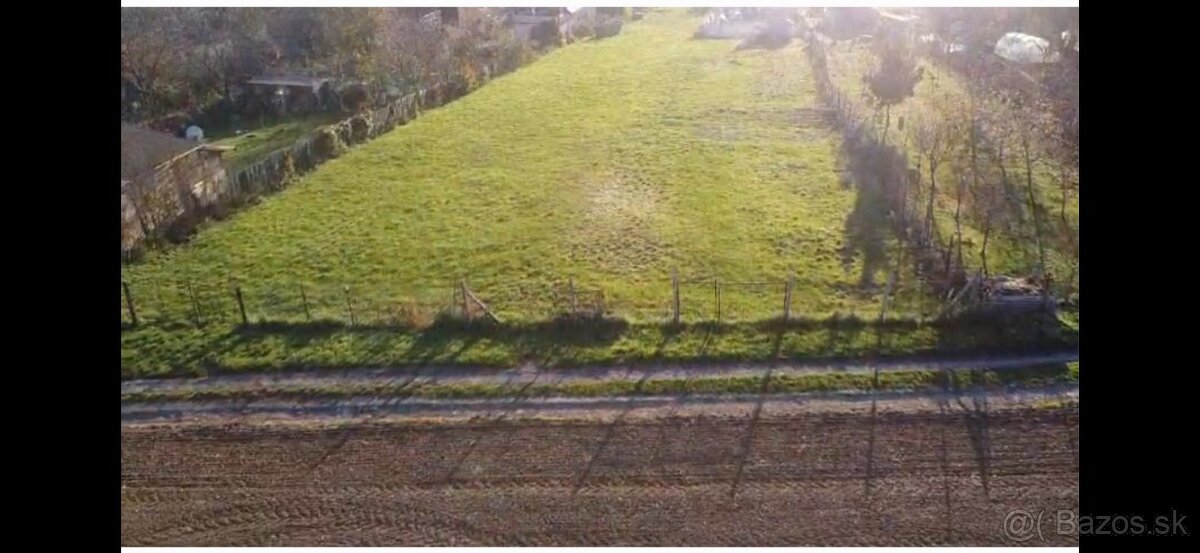 predám stavebný pozemok