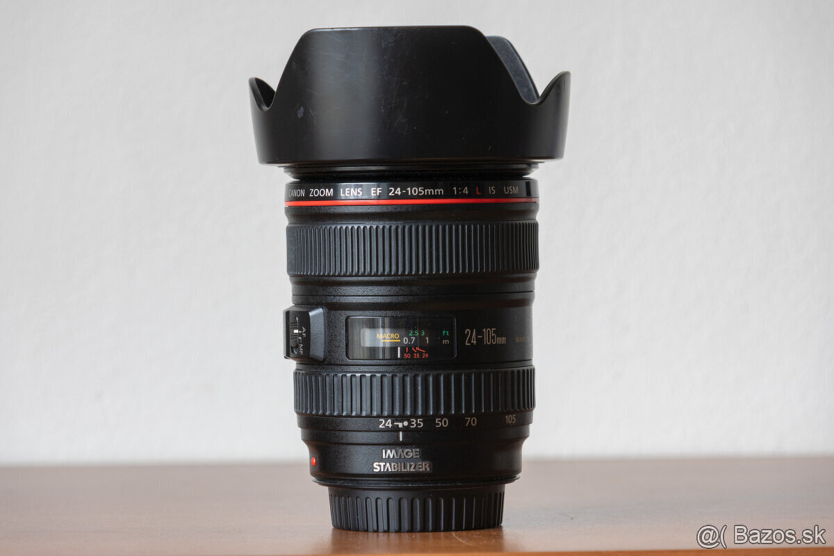 CANON EF 24-105mm f/4L IS USM f4 - Výborný stav