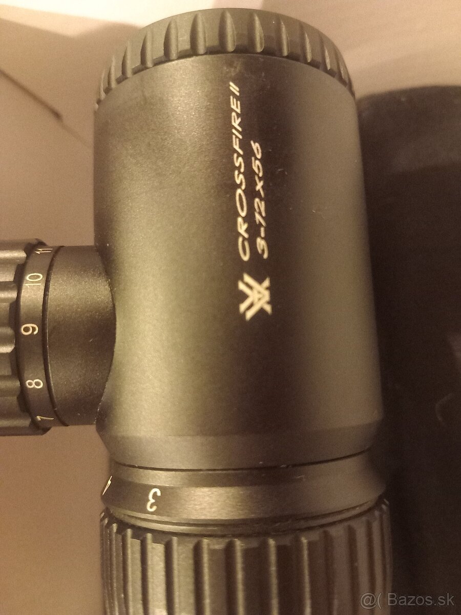 Predám puškohľad Vortex 3 - 12x56 s paralaxou