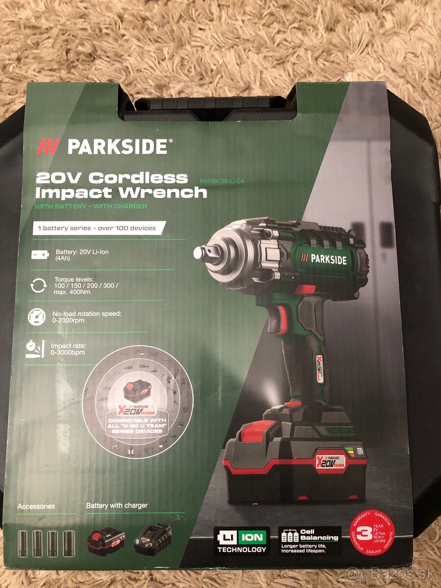Aku Razovy utahovak Parkside