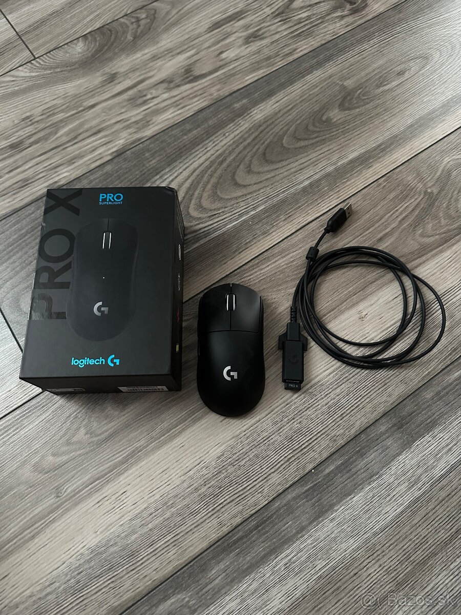 Logitech PRO X Superlight, čierna