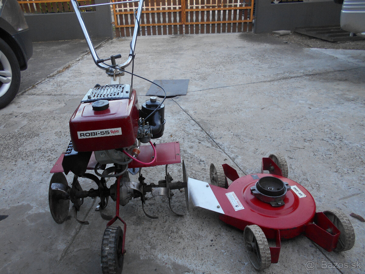Robi 55 rotovátor a kosačka