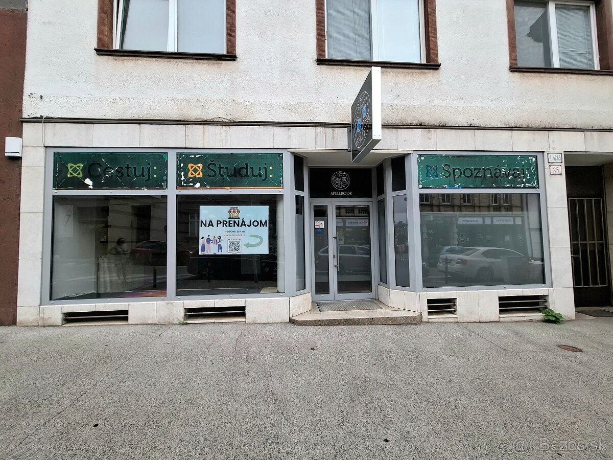 OBCHODNY PRIESTOR NA PRENAJOM - BRATISLAVA STARE MESTO