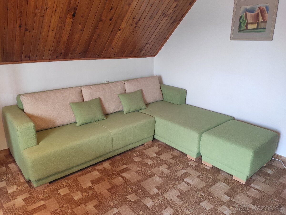 Rozkladacia sedacia súprava, pravá