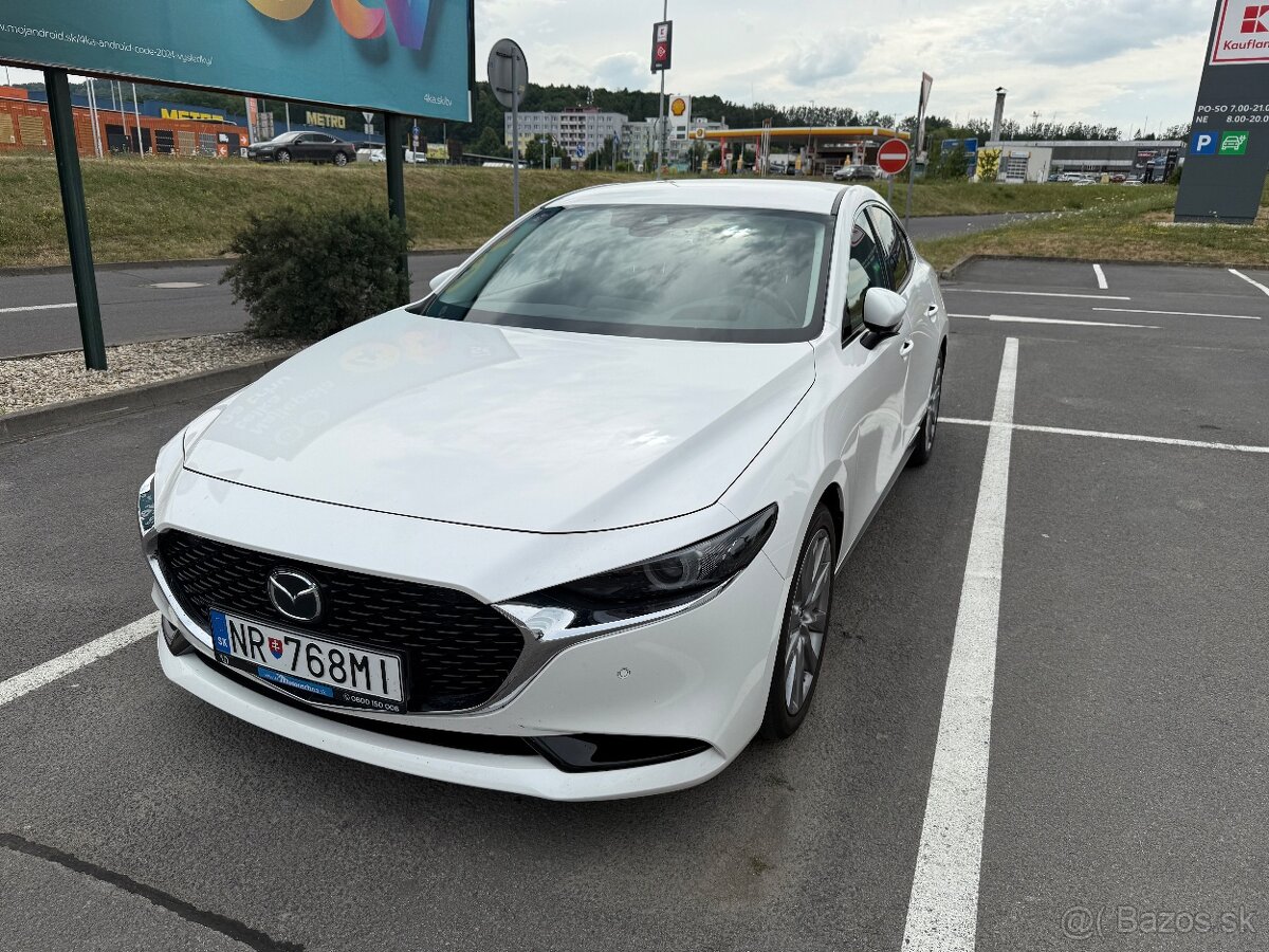 Mazda 3 2.0 eSkyactiv-G150 Plus, AT, sedan, záruka 10/2028