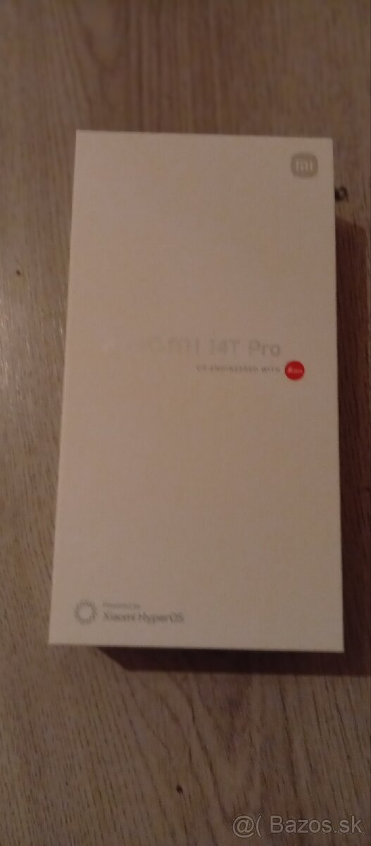 Nový Xiaomi 14T PRo 5G 12GB/1TB černý sr zárukou