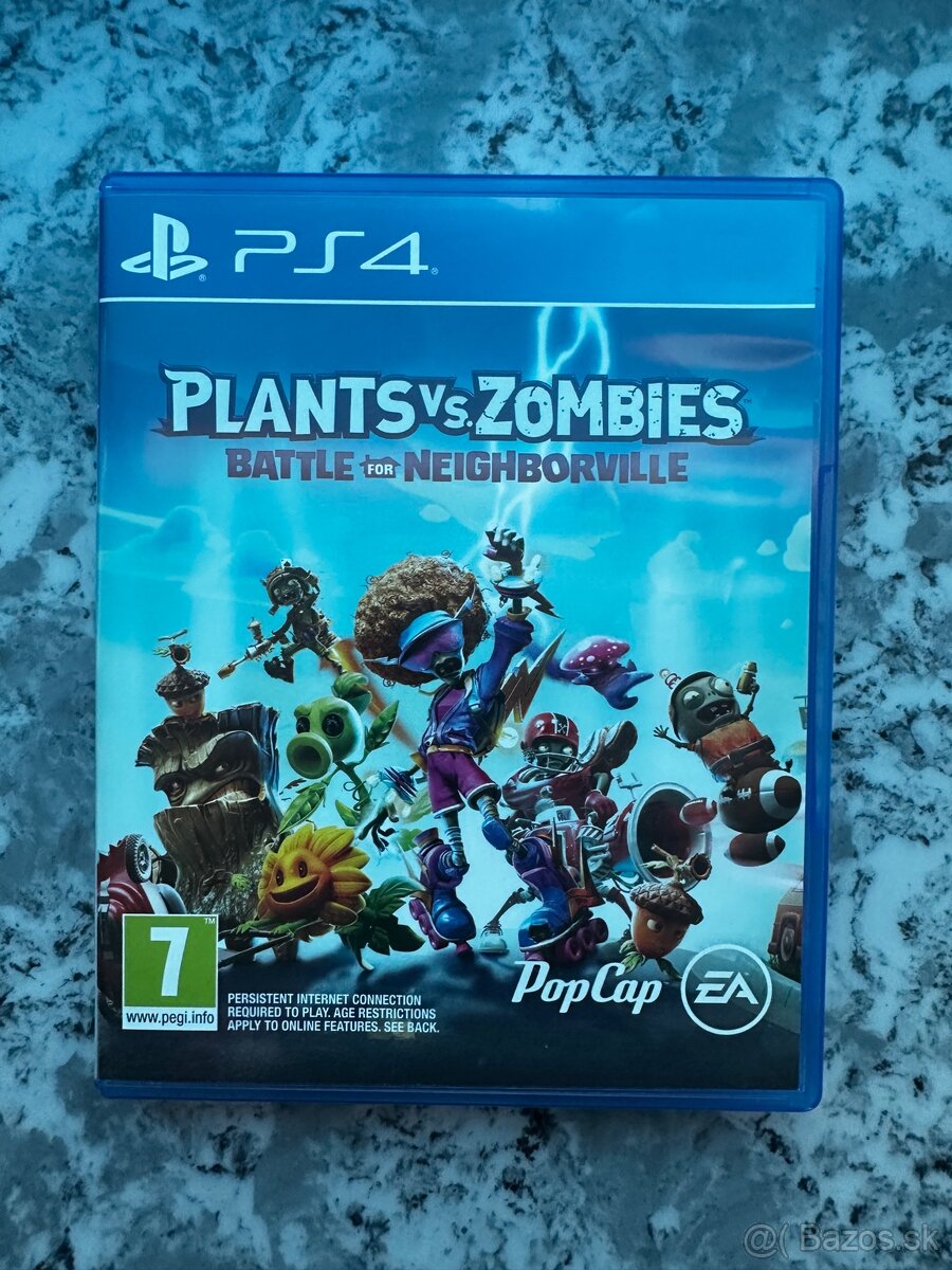Ps 4 hra Plants vs Zombies