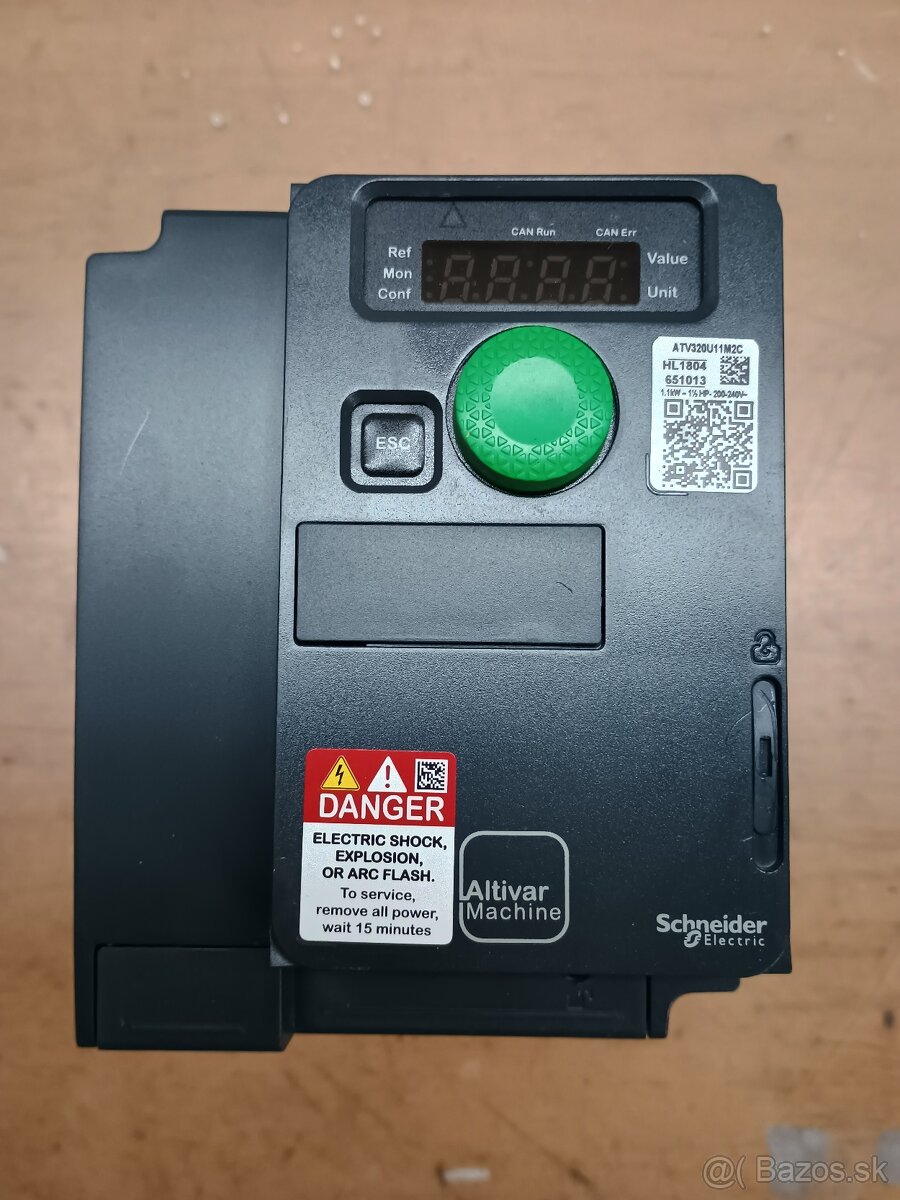 Frekvenčný menič 1,1kW