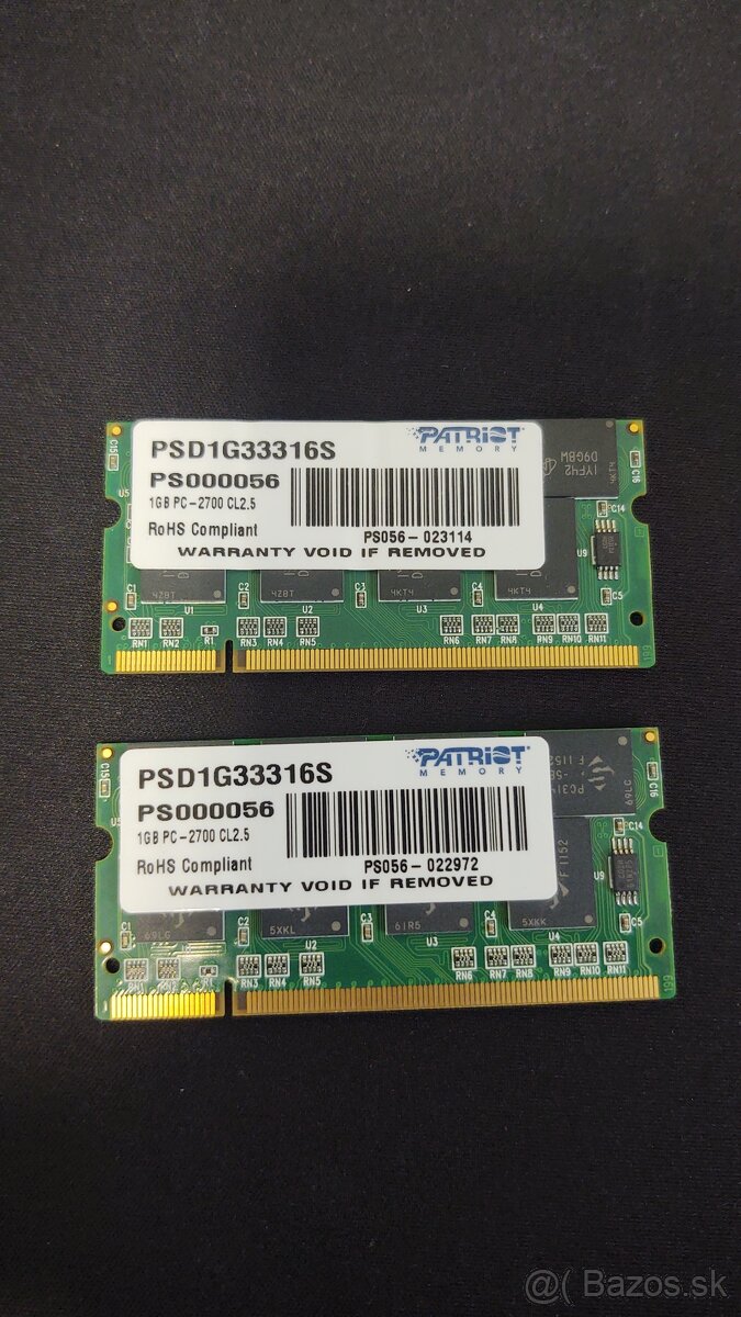 Patriot 1GB DDR RAM