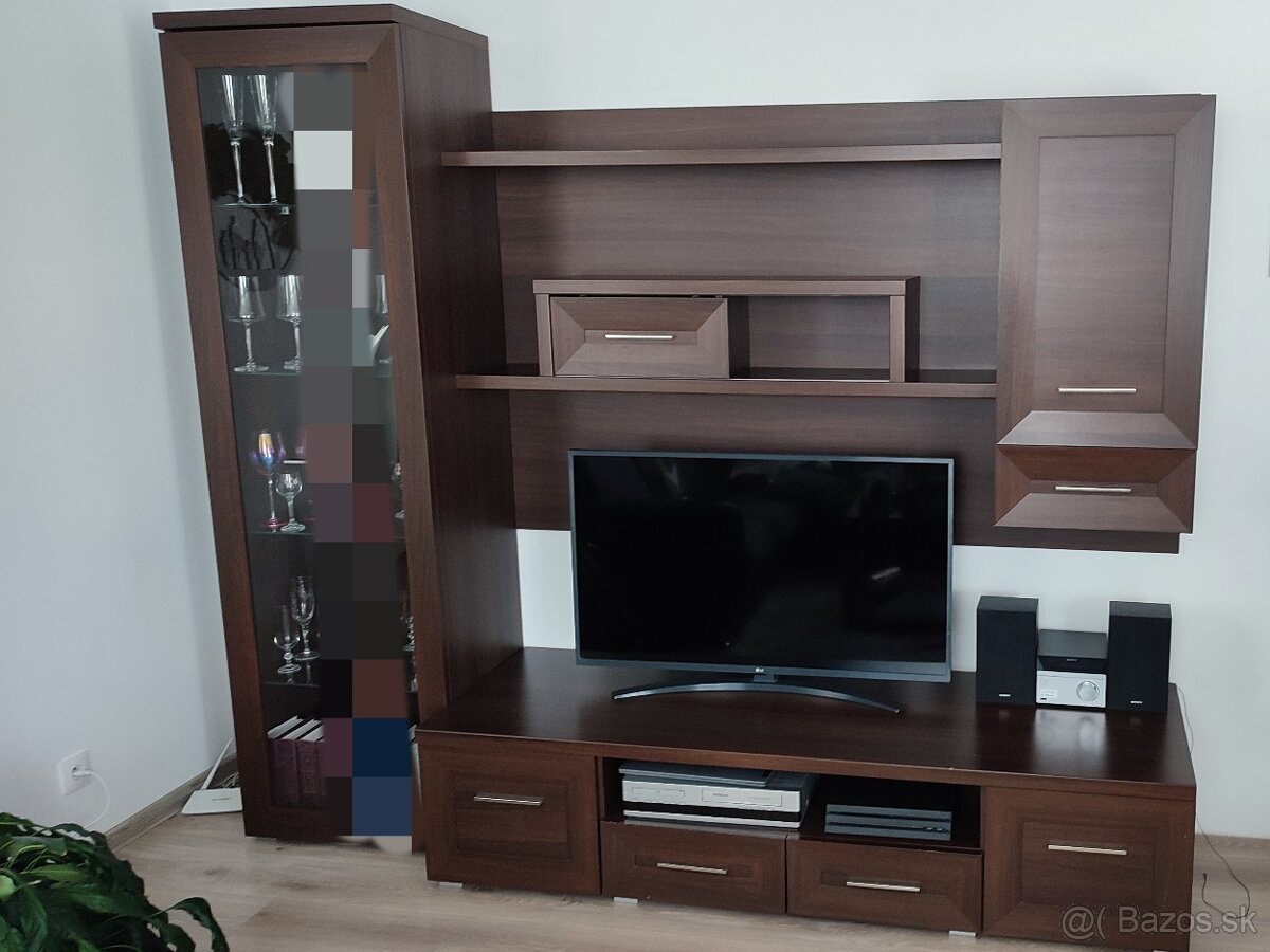 Obývacia stena wenge