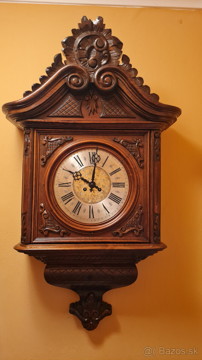 viedenské barokové historické hodiny Kienzle