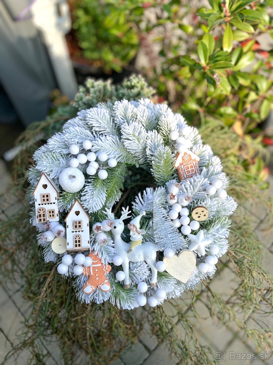 ❄️ Venček na dvere ❄️