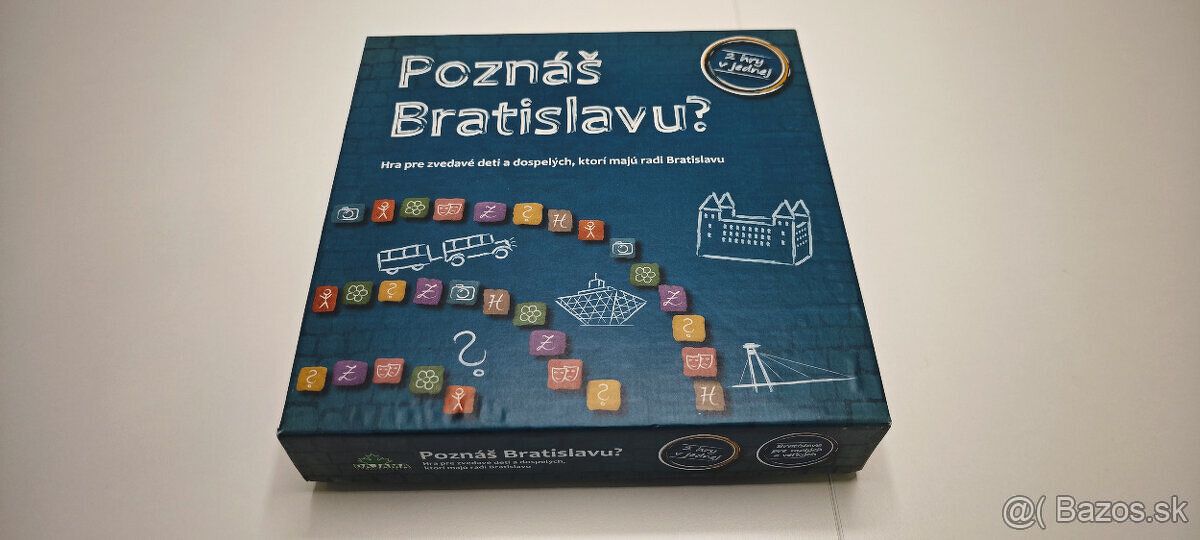 Stolová hra Poznáš Bratislavu