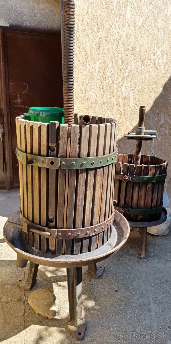 Preš , lisy na hrozno