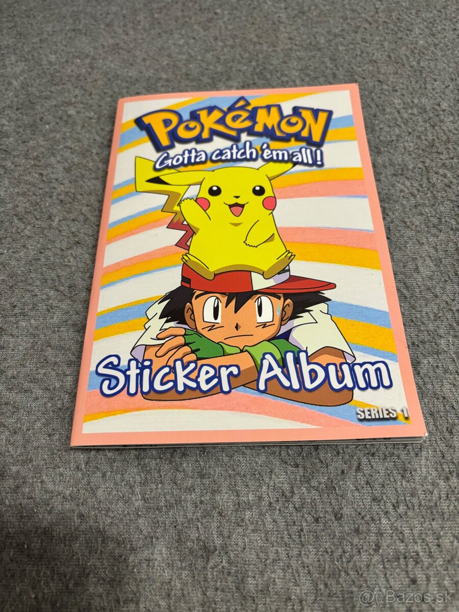 Pokemon Stickers Album
