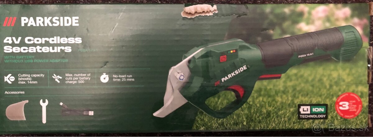 Akú záhradné Nožnice Parkside