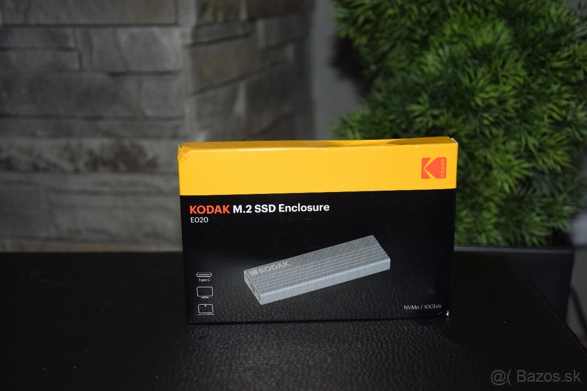 Puzdro na NVME SSD hlinikove