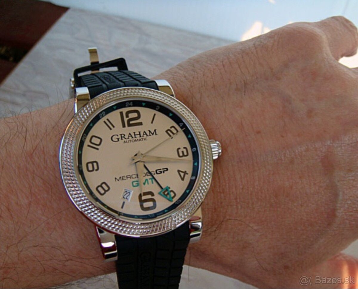 Graham, model Mercedes Grand Prix, originál hodinky