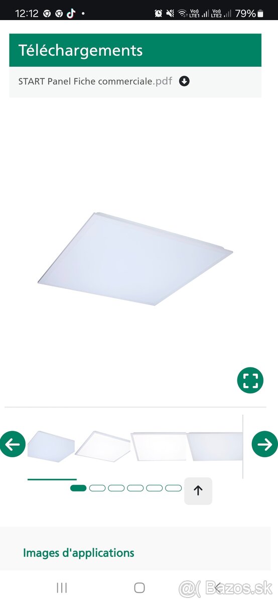 LED PANEL SYLVANIA UGR19 60X60