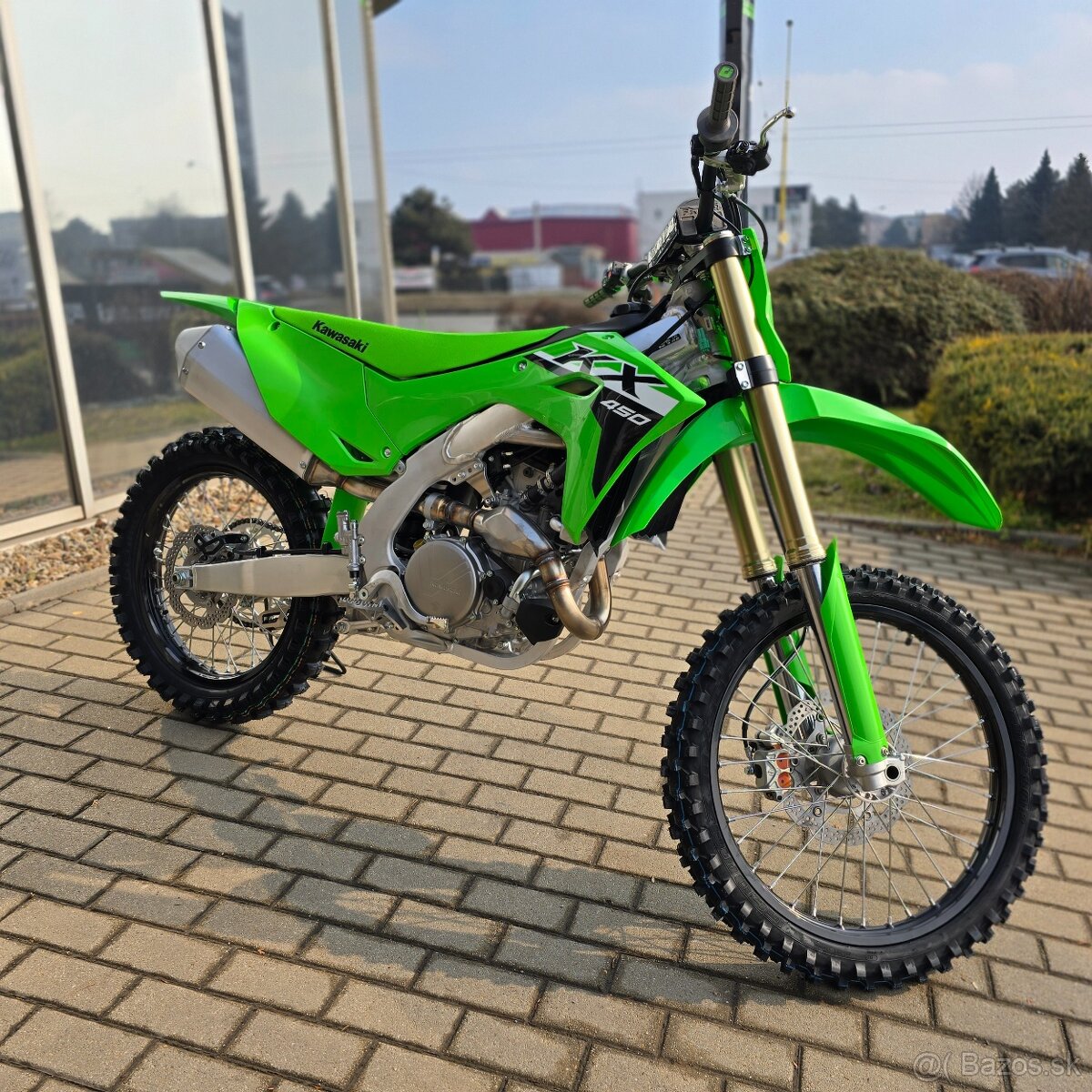 Kawasaki KX 450 - 0 mth - brembo brzdy - akcia