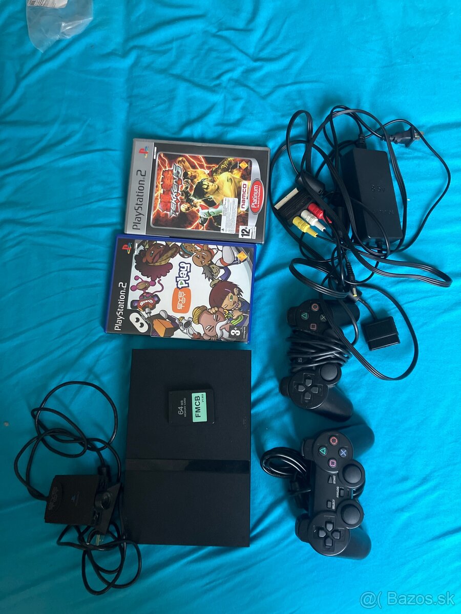 PS 2 + 2 ovládače