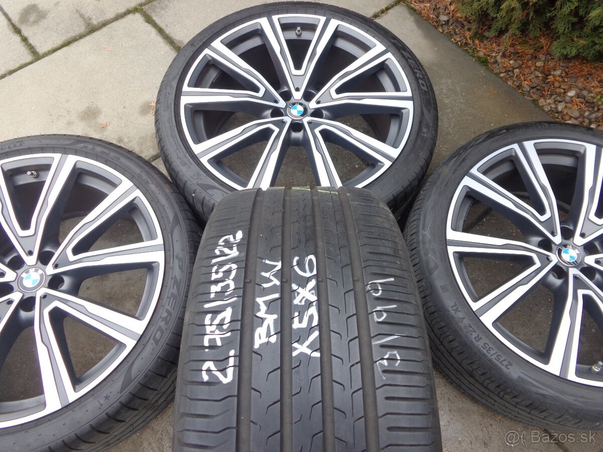 5x112 R22 orig.BMW letna sada kolies X6 G06 / X5 G05