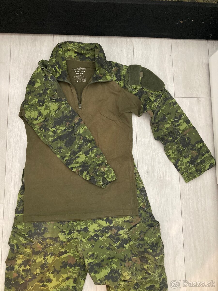 CADPAT set + vz.97 OSSR zimná + airsoft gear/doplnky