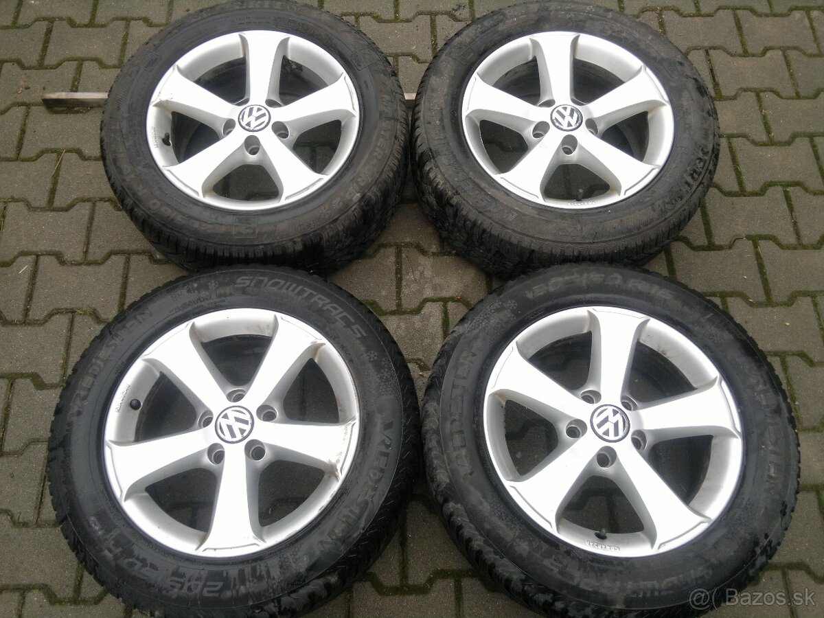 Elektrony Sharan 5x112 r16, zimné pneu. 205/60 r16