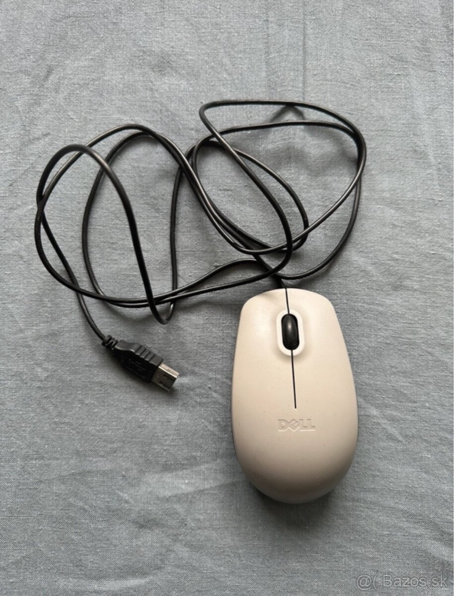 USB optická myš Dell (káblová)