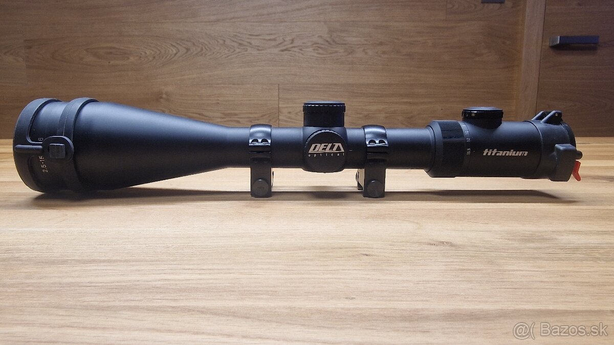 Predám puškohľad Delta Optical Titanium 2.5-15.5x56 SF