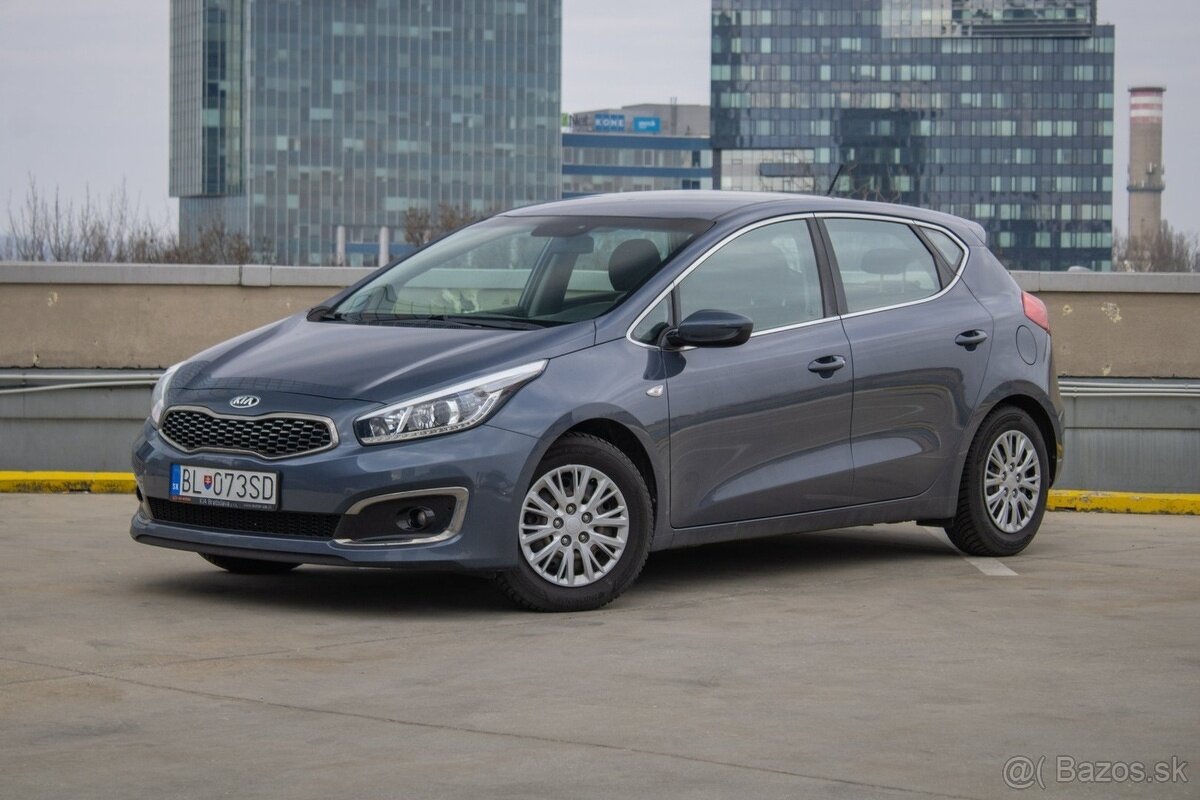 KIA Ceed 1.4 CRDi WGT Silver, TOP stav, nebúrané, SR pôvod