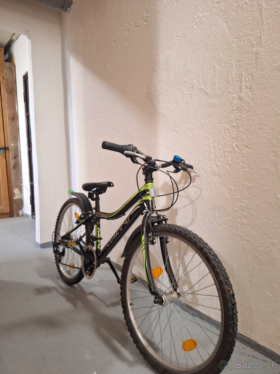 Detský horský bicykel 24" – používaný, plne funkčný