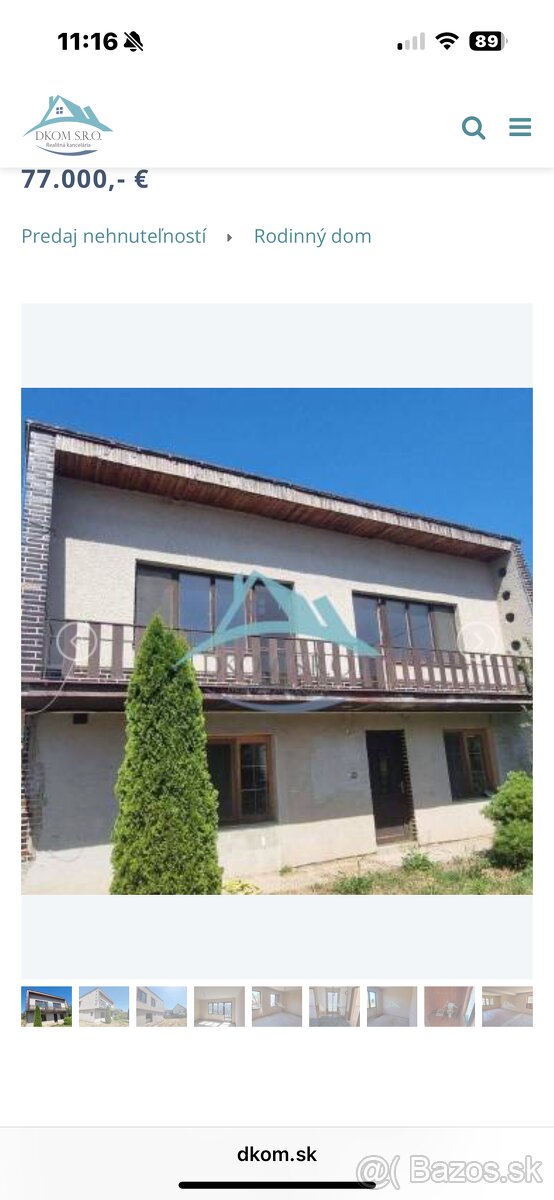 Rodinný dom