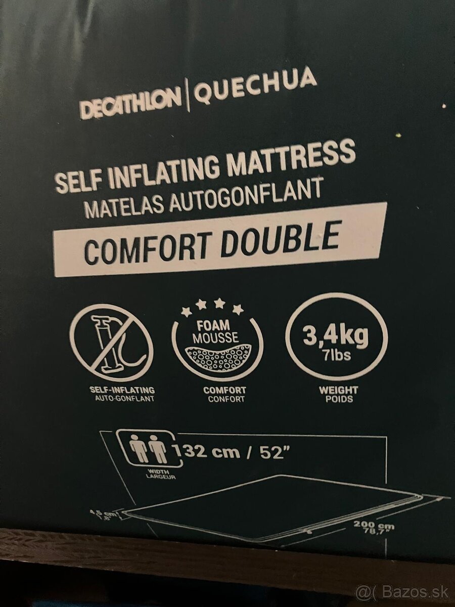QUECHUA Kempingový samonafukovací matrac 2 os