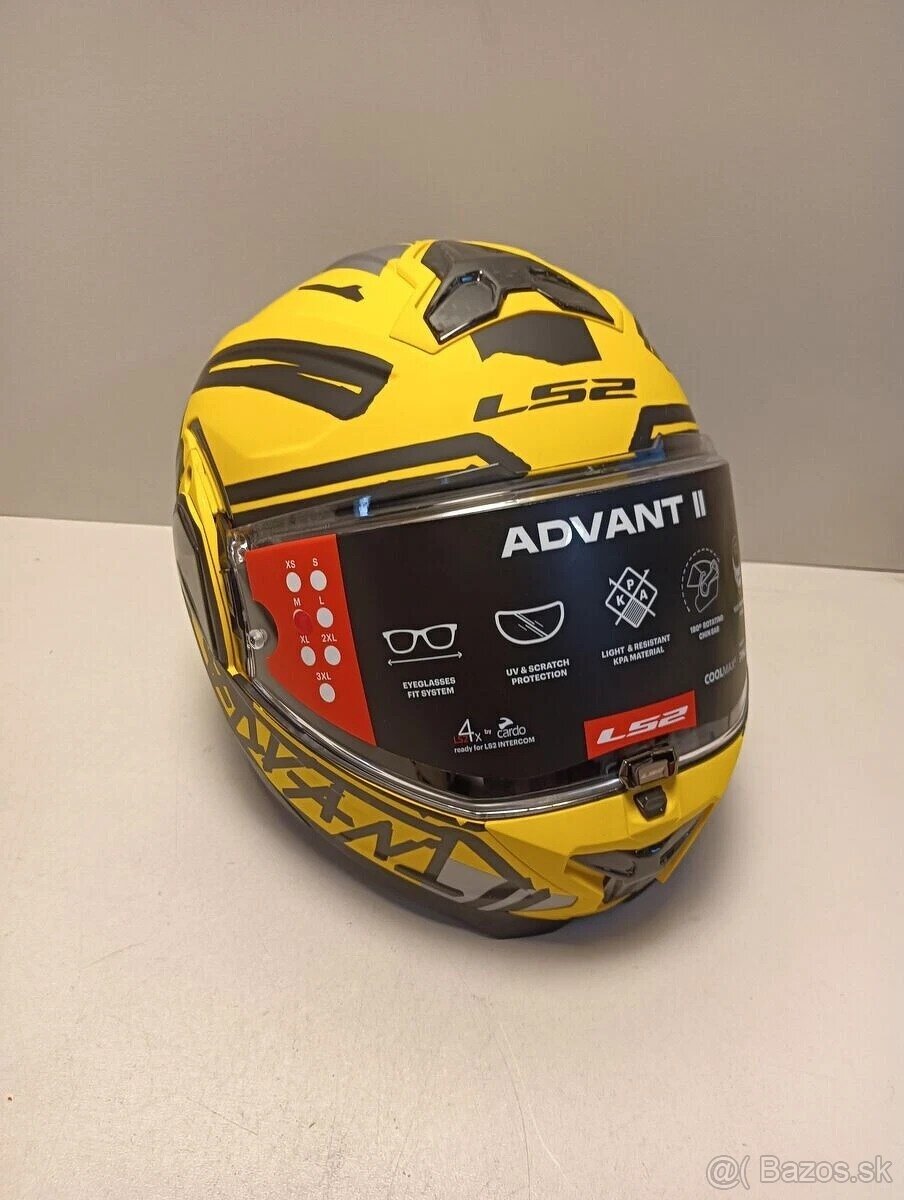Silniční překlápěcí přilba LS2 Advant II TAPE
